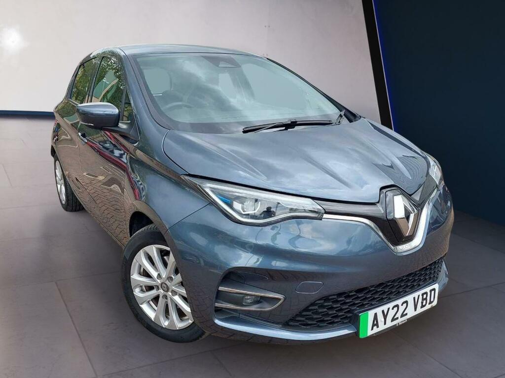 Compare Renault Zoe Iconic Rapid Charge Ev 50 AY22VBD Grey