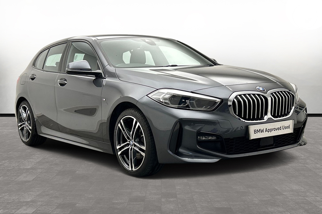 Compare BMW 1 Series 118I M Sport LN21PXO Grey