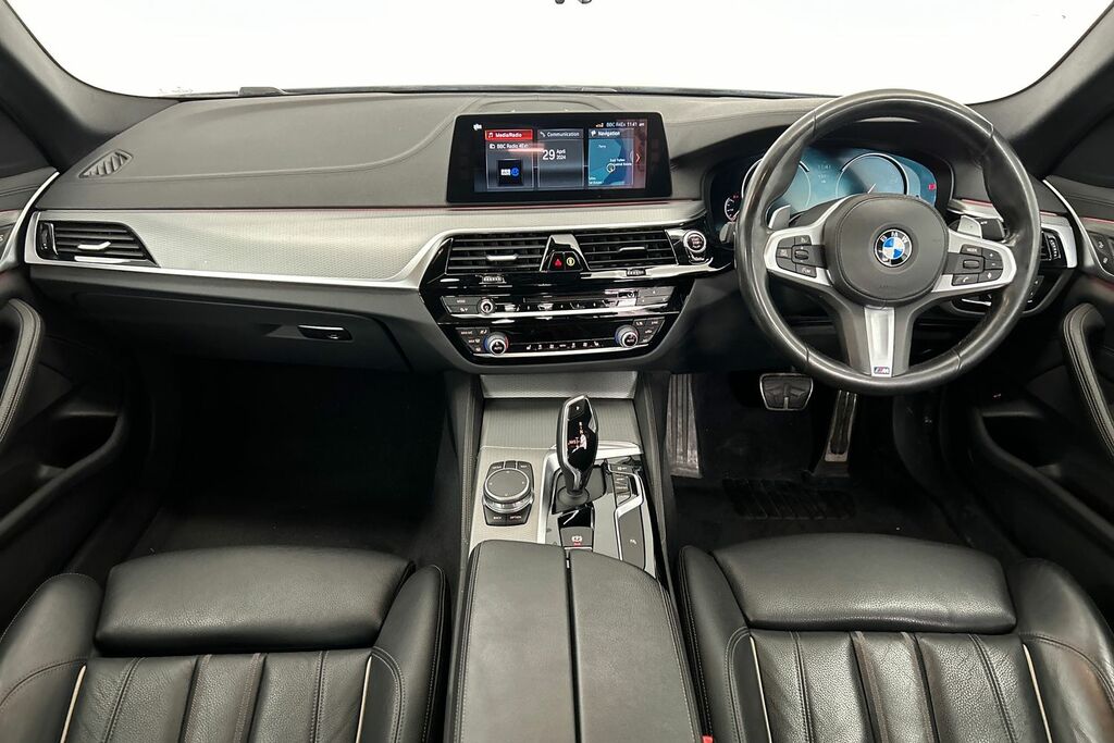 Compare BMW 5 Series 530I M Sport YE18LZS Blue