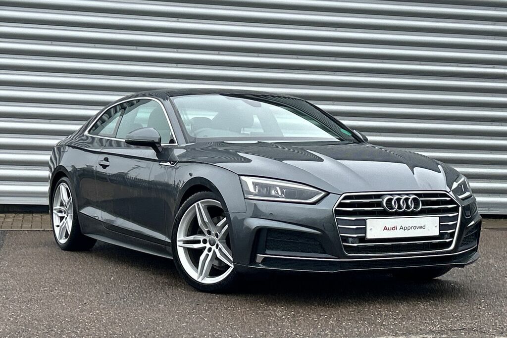Compare Audi A5 Coupe- S Line 40 Tfsi 190 Ps S Tronic SP70UEL Grey