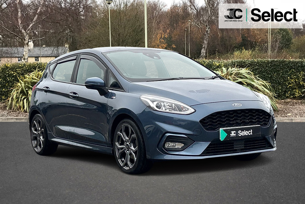 Compare Ford Fiesta 1.0T Ecoboost St-line Euro 6 Ss SV68OCB Blue
