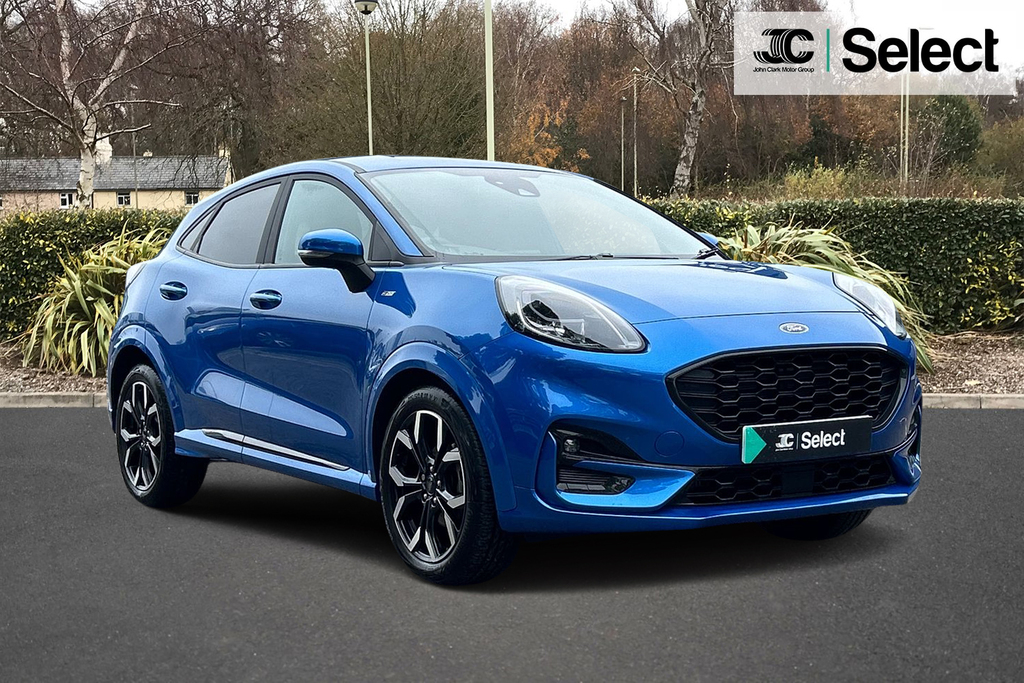 Compare Ford Puma 1.0T Ecoboost Mhev St-line X Euro 6 Ss SV22WDF Blue