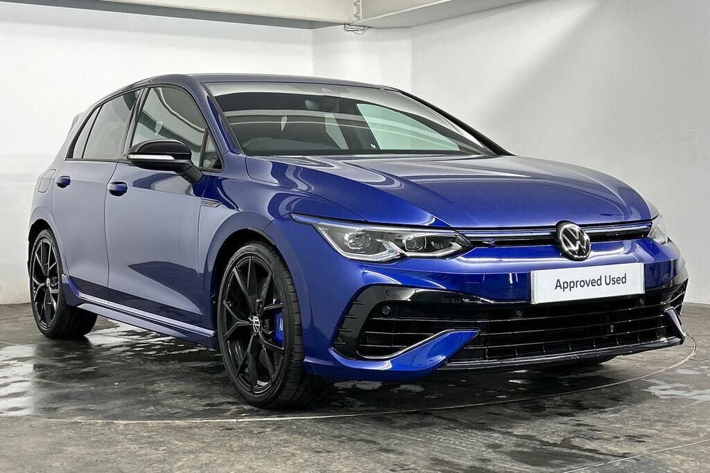 Compare Volkswagen Golf 8 R 20 Years 2.0 Tsi 4Motion 333Ps 7Speed Dsg SV24OWX Blue