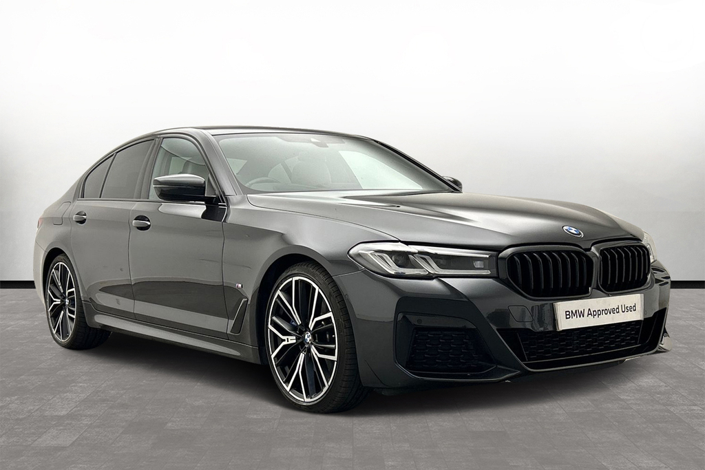 Compare BMW 5 Series 520D M Sport Saloon LX71JUC Grey