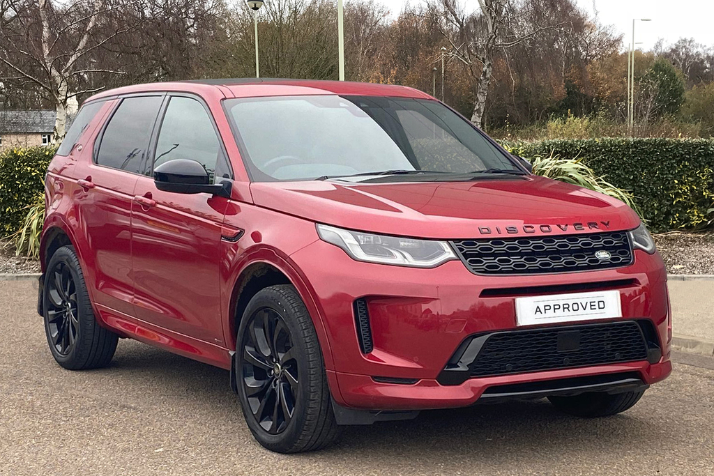 Compare Land Rover Discovery Sport D180 R-dynamic Hse SY20YRP Red