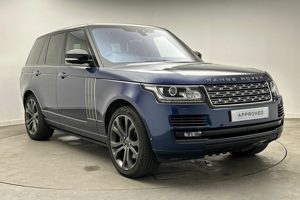 Compare Land Rover Range Rover 5.0S V8 Dynamic SO17TVV Blue