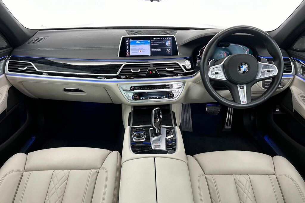 Compare BMW 7 Series 740D Xdrive M Sport Saloon SW22FYB Grey