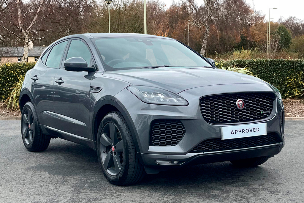 Compare Jaguar E-Pace D180 Chequered Flag Awd SO70OUP Grey