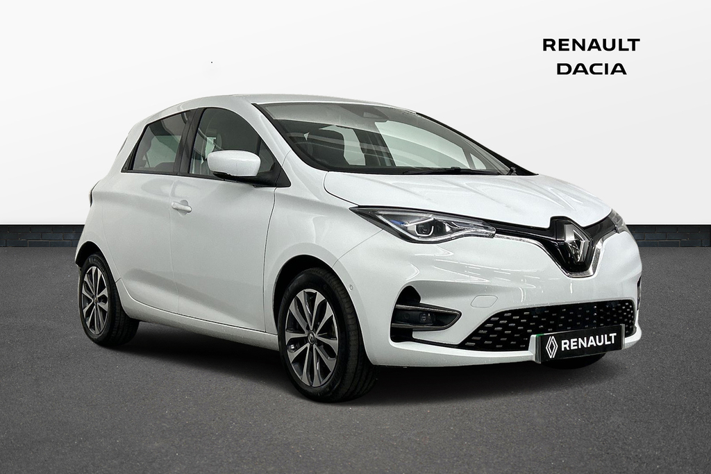 Renault Zoe R135 Ev50 52Kwh Gt Edition Rapid Charge White #1