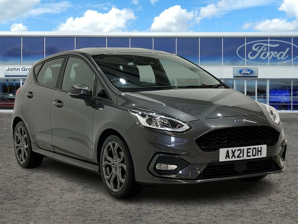 Compare Ford Fiesta 1.0 Ecoboost 95 St-line Edition Hatchback AX21EOH Grey