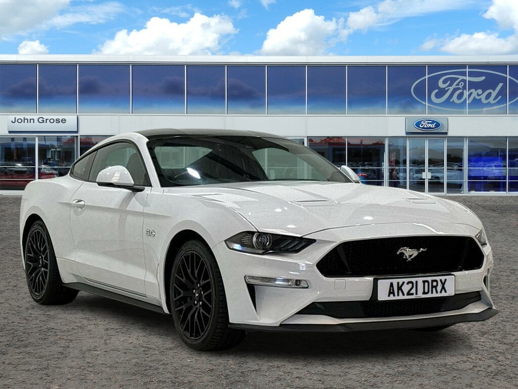 Ford Mustang 5.0 V8 Gt Coupe White #1