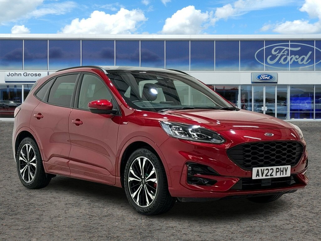 Compare Ford Kuga 1.5 Ecoboost 150 St-line X Edition Estate AV22PHY Red