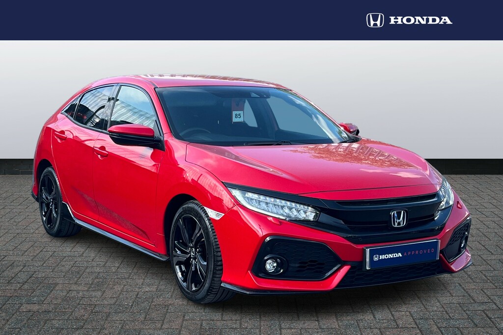 Compare Honda Civic 1.5 Vtec Turbo Sport FM19VLY Red