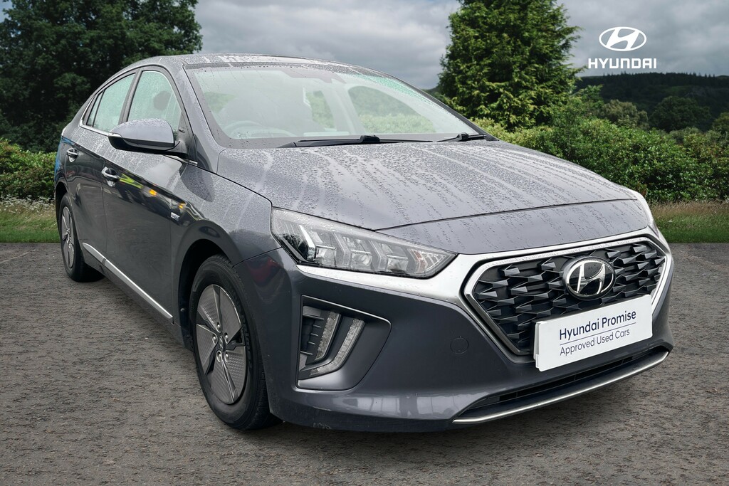 Compare Hyundai Ioniq 1.6 Gdi Hybrid Premium Dct BD70YOE Grey