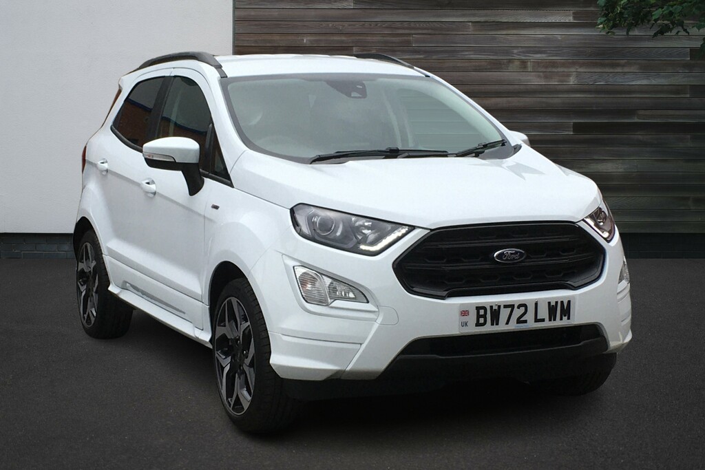 Ford Ecosport St-line White #1