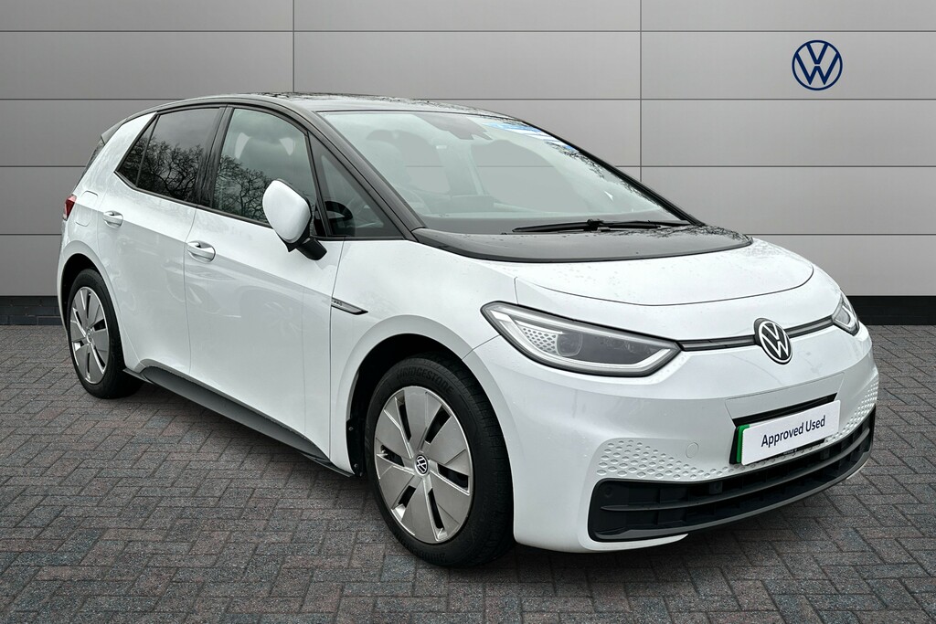 Compare Volkswagen ID.3 150Kw Business Pro Performance 58Kwh OV21KOA White