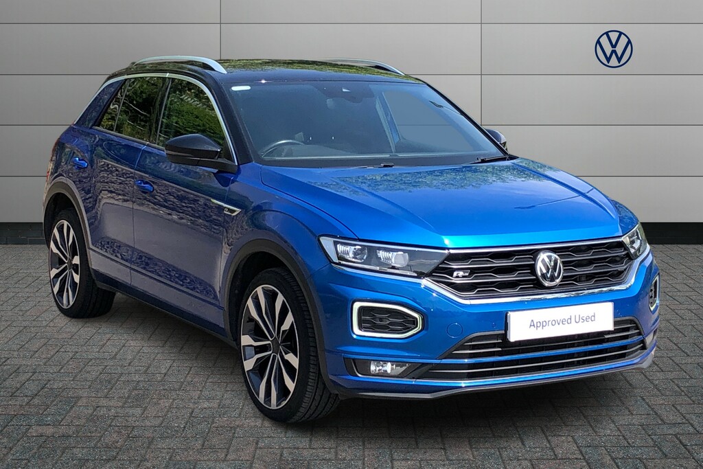 Volkswagen T-Roc 1.5 Tsi Evo R-line Dsg Blue #1