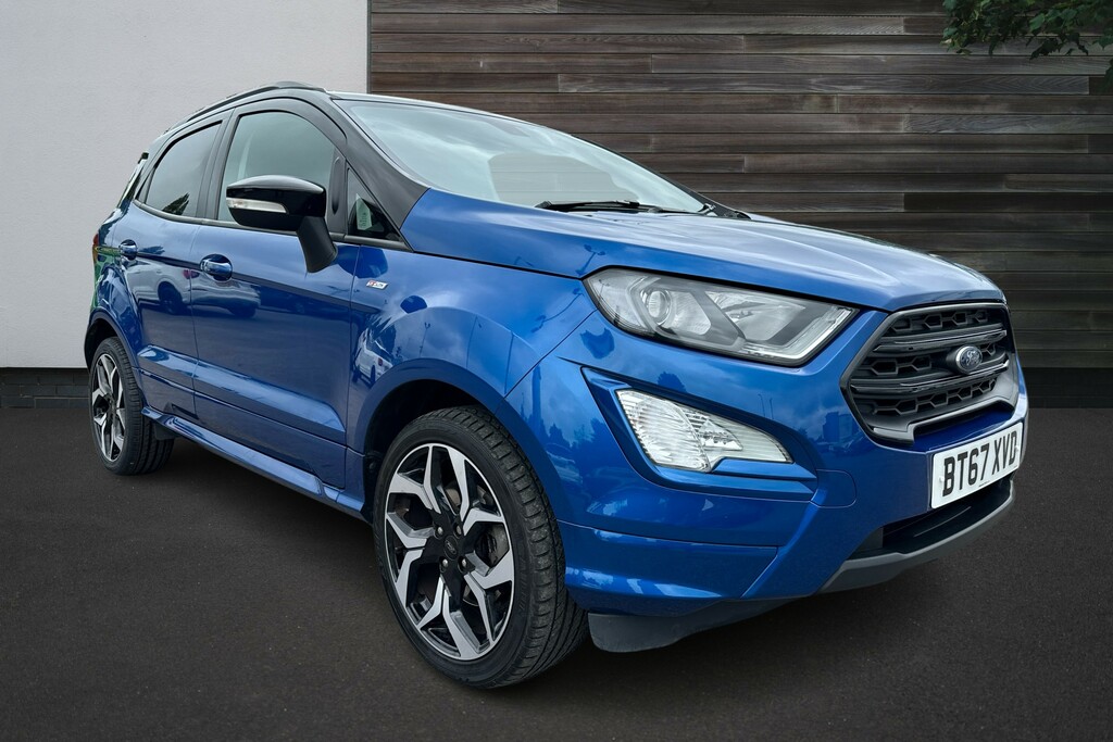 Compare Ford Ecosport St-line BT67XVD Blue
