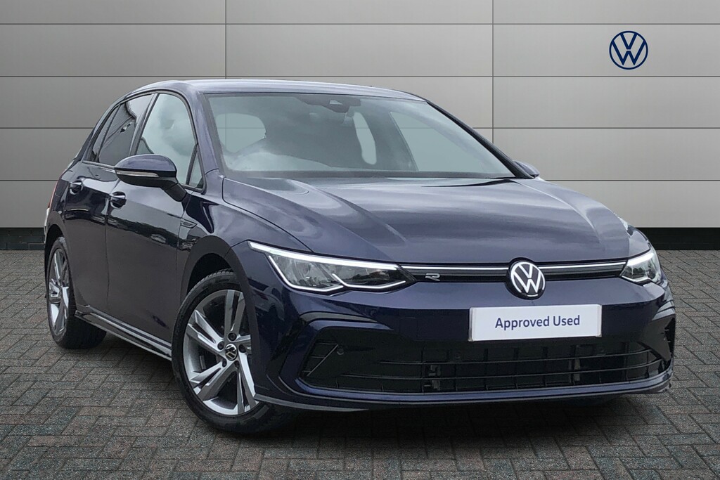 Compare Volkswagen Golf 2.0 Tdi 150 R-line Dsg KO73UZD Blue