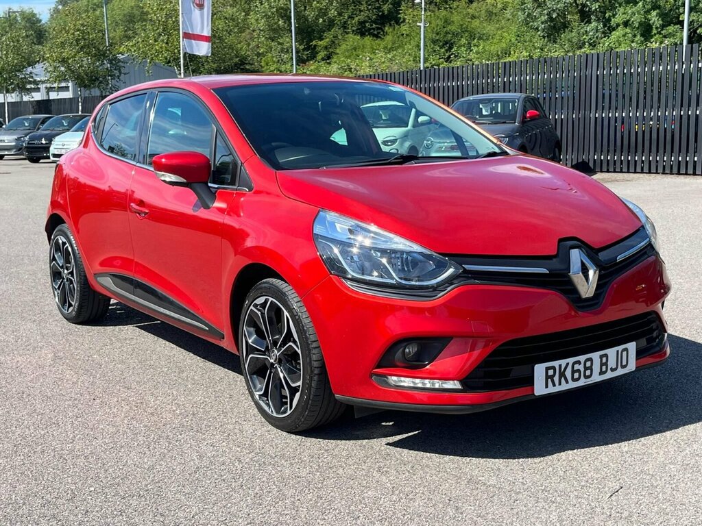 Compare Renault Clio 0.9 Tce Iconic Euro 6 Ss RK68BJO Red