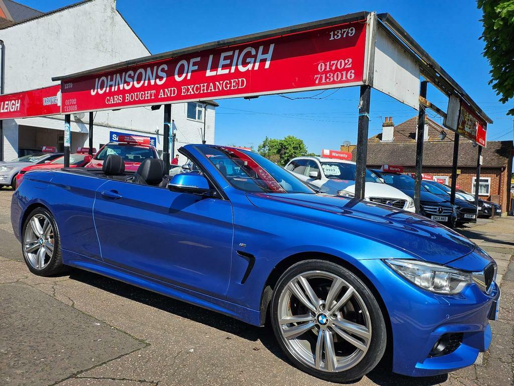 Compare BMW 4 Series 2.0 420D M Sport Euro 6 Ss YE15TFF Blue
