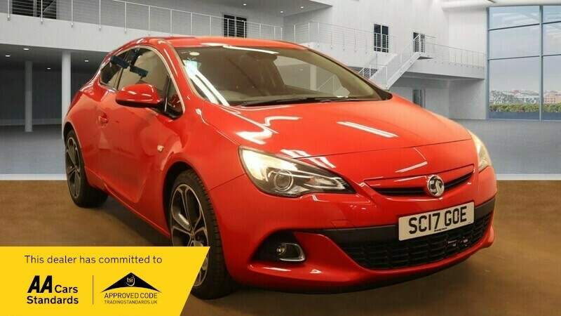 Compare Vauxhall Astra GTC Gtc Limited Edition Ss SC17GOE Red