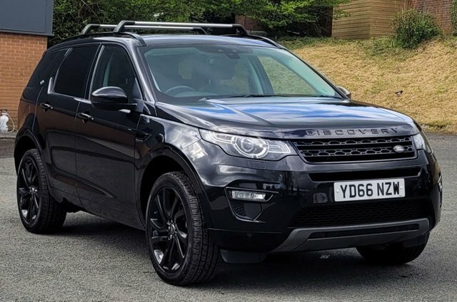 Compare Land Rover Discovery Sport Sport 2.0 Td4 Hse YD66NZW Black