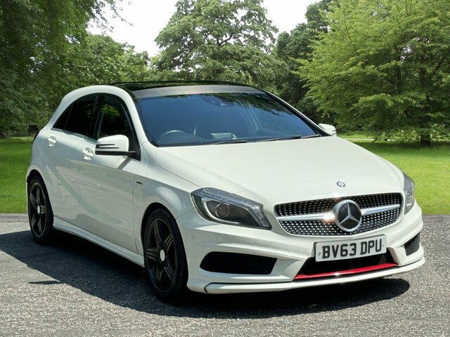 Mercedes-Benz A Class A250 Blueefficiency Engineered By Amg White #1