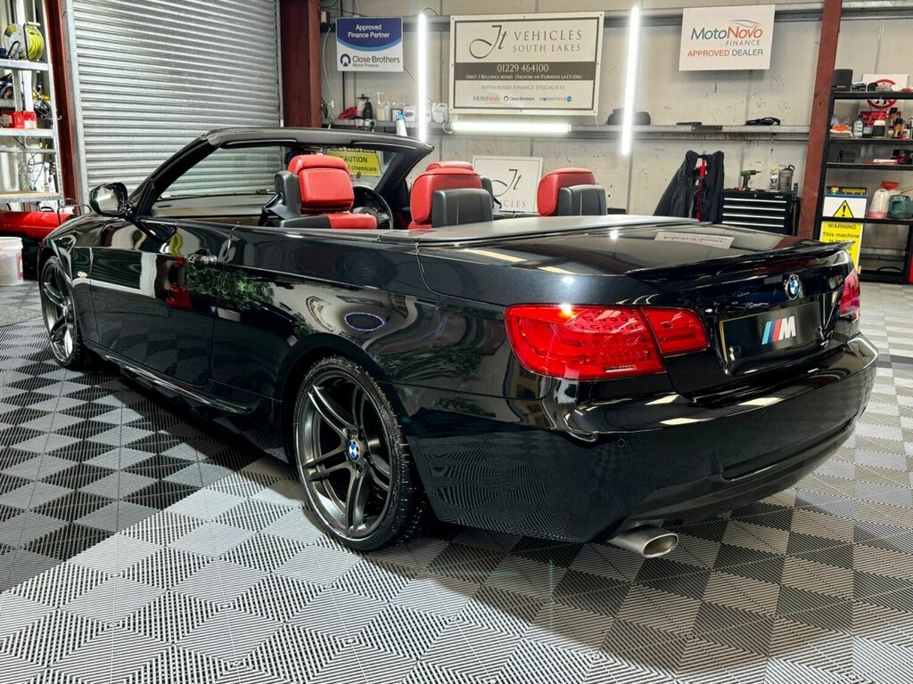 BMW 3 Series Convertible 2.0 320D M Sport Euro 5 2013 Black #1