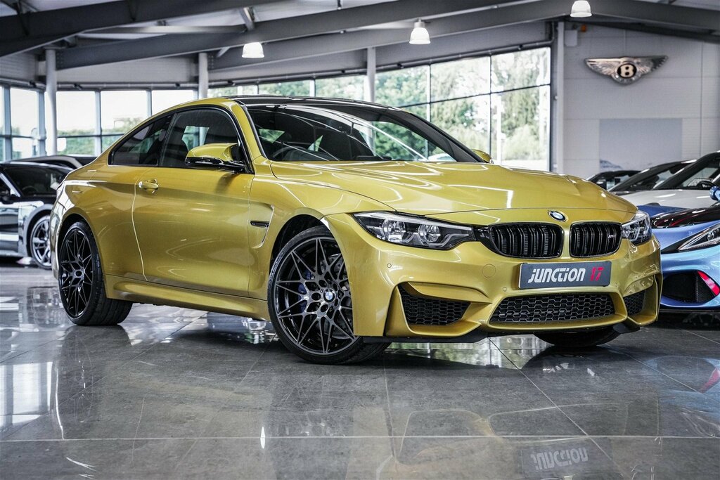 Compare BMW M4 M4 Competition Edition Package SY68GVJ Yellow