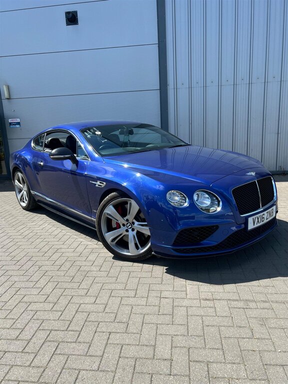 Compare Bentley Continental Gt V8 S Mds VX16ZNB Blue