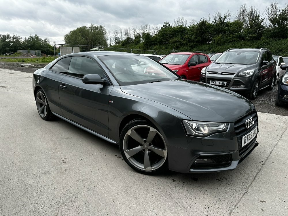 Audi A5 1.8 Tfsi Black Edition Coupe Multitroni Grey #1