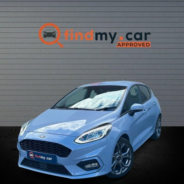 Compare Ford Fiesta 1.0 St-line Edition 94 Bhp YJ21VOO Blue