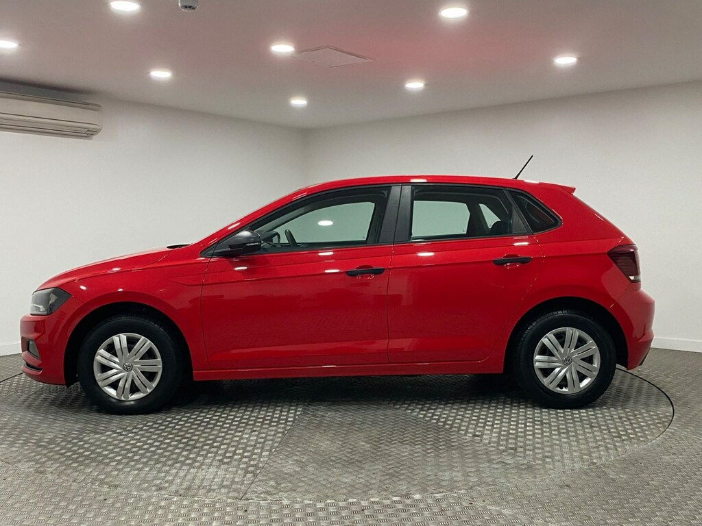 Compare Volkswagen Polo 1.0 S Euro 6 Ss YY18CFD Red