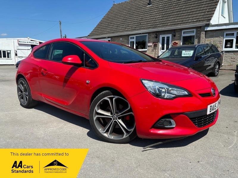 Compare Vauxhall Astra GTC Gtc Limited Edition Ss DA15JRX Red