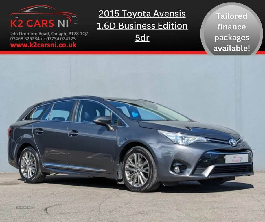 Compare Toyota Avensis 1.6D Business Edition YFZ2089 Grey