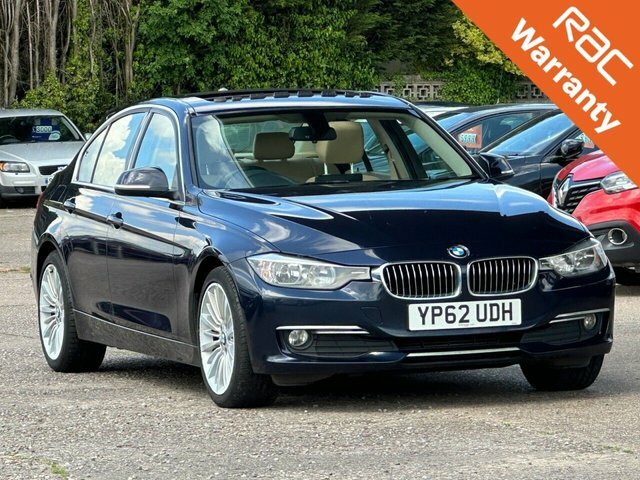 Compare BMW 3 Series 2.0 320D Luxury 184 Bhp YP62UDH Blue