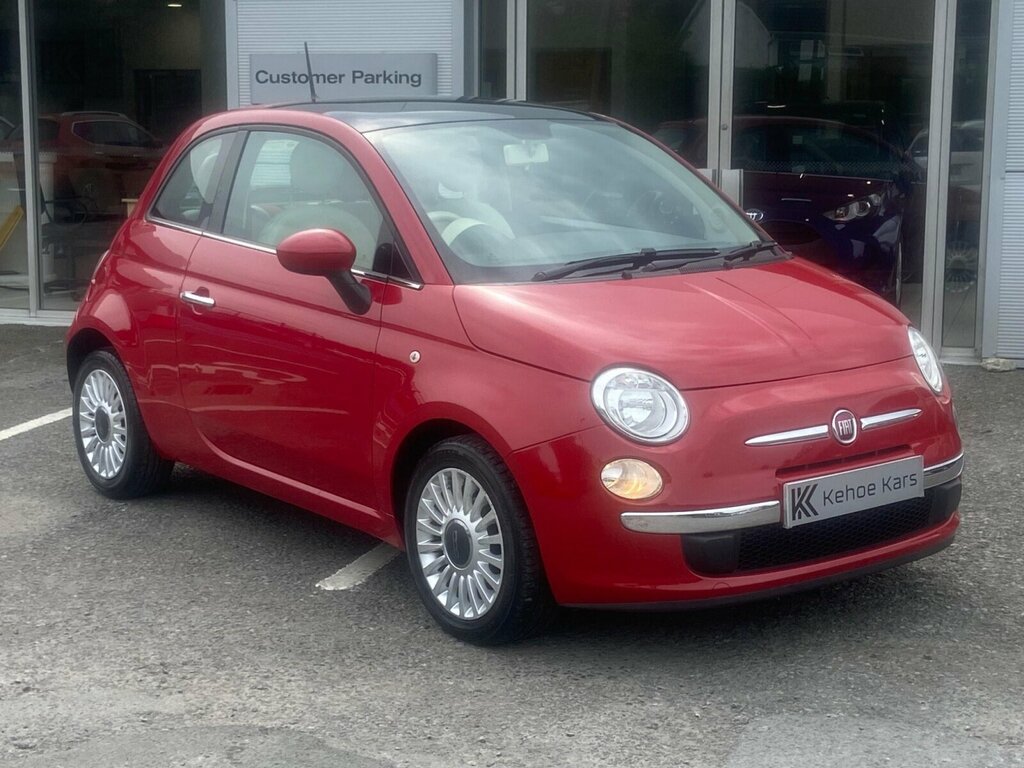 Fiat 500 1.2 Lounge Euro 4 Red #1