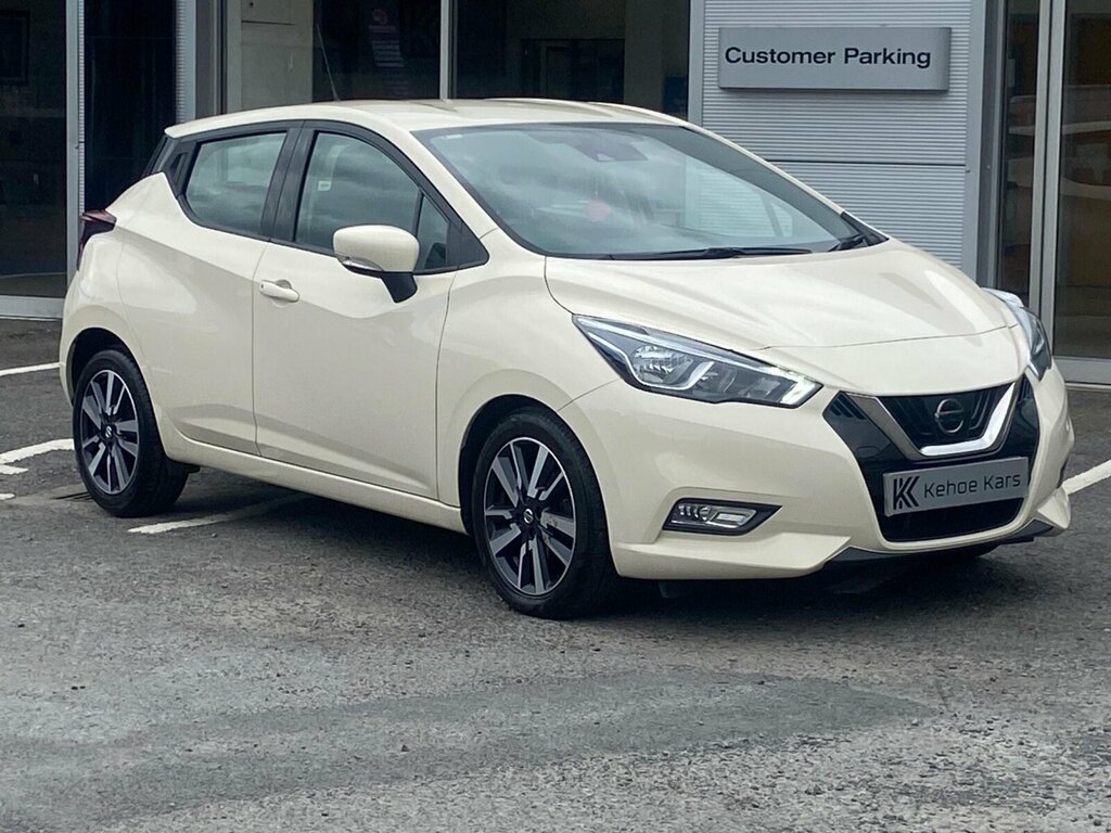 Compare Nissan Micra 0.9 Ig-t Acenta Euro 6 Ss BSZ7643 White