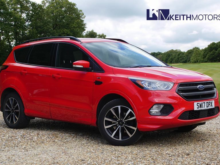 Compare Ford Kuga 1.5 Ecoboost St-line 2Wd SW17DPX Red