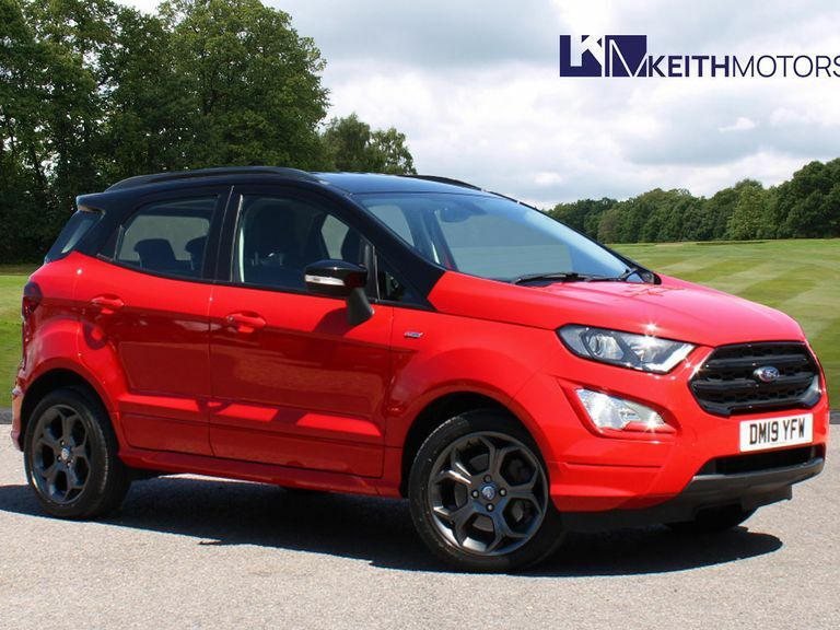 Compare Ford Ecosport 1.0 Ecoboost 125 St-line DM19YFW Red