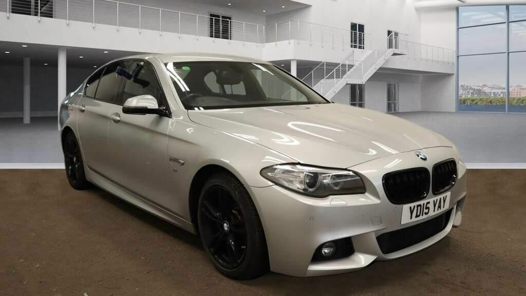 Compare BMW 5 Series Saloon 2.0 520D M Sport Euro 6 Ss 201 YD15YAY Silver