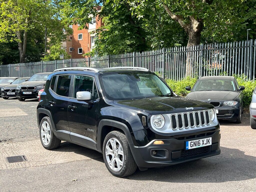 Compare Jeep Renegade Suv 1.4T Multiairii Limited Euro 6 Ss 2016 GN16XJK Black