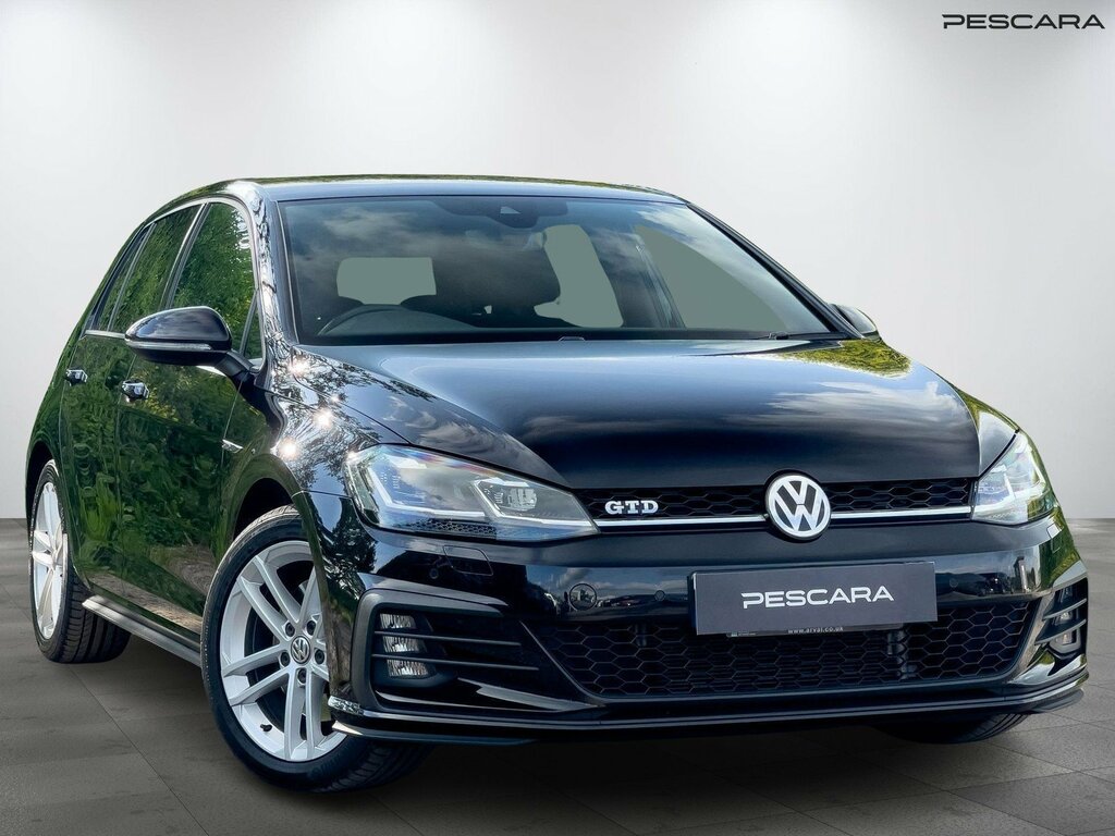 Compare Volkswagen Golf 2.0 Tdi Gtd Blueline Hatchback Dsg Euro VA19VYT Black