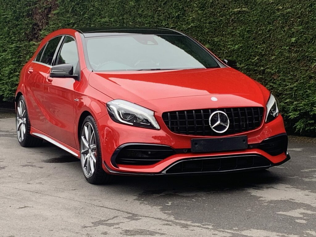 Compare Mercedes-Benz A Class Amg 4Matic  Red
