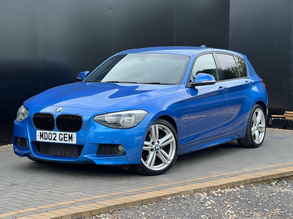 Compare BMW 1 Series 2.0 116D M Sport Euro 5 Ss MD02GEM Blue