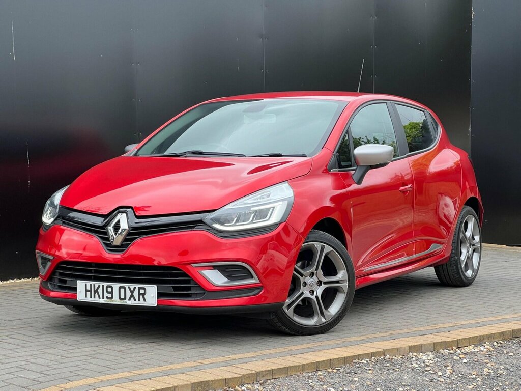 Compare Renault Clio 0.9 Tce Gt Line Euro 6 Ss HK19OXR Red