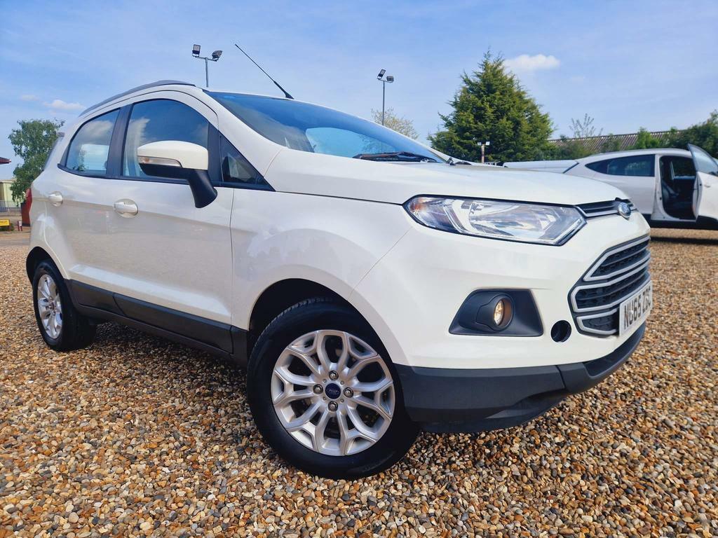 Compare Ford Ecosport 1.0T Ecoboost Zetec 2Wd Euro 6 Ss NU65ZDC White
