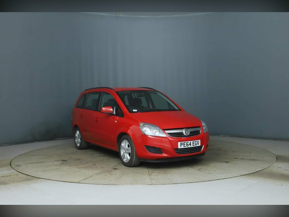 Vauxhall Zafira 1.8 16V Exclusiv Euro 5 Red #1
