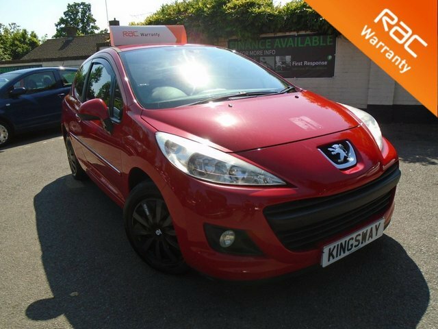 Compare Peugeot 207 1.4 Access 74 Bhp FD61YKU Red